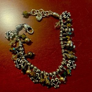 Brighton brown beaded bracelet